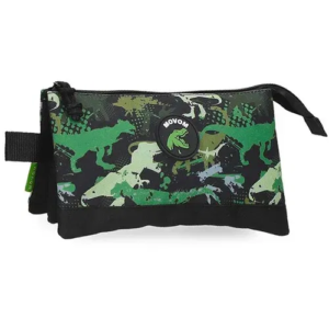 Trousse MOVOM Dinosaurs triple compartiment