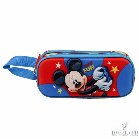 Trousse Mickey Fun double compartiment