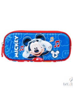 Trousse Mickey Music double compartiment