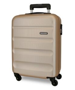 Valise Cabine S Extensible Roll Road FLEX Beige