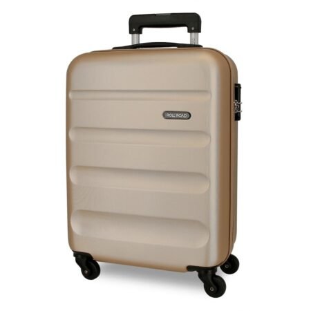 Valise Cabine S Extensible Roll Road FLEX Beige