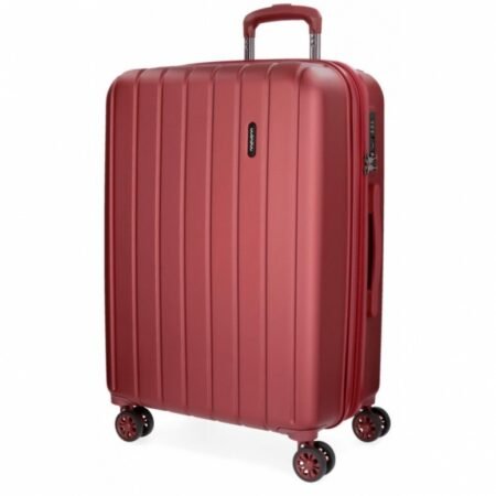 Valise Large L Movom WOOD Rouge