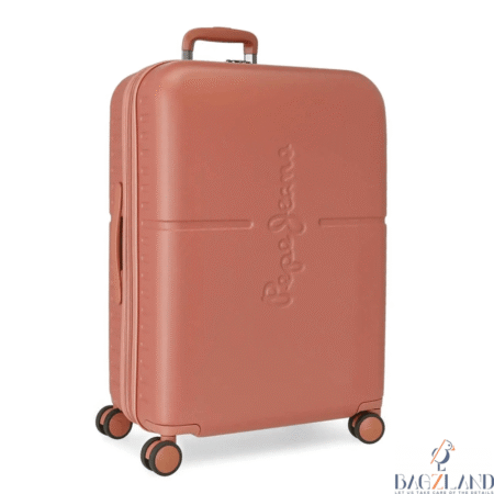 Valise Moyenne M Pepe Jeans Highlight Gomme Rose