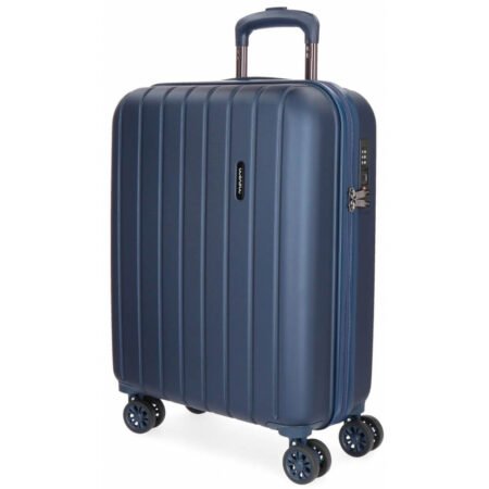 Valise cabine S Movom WOOD Bleu Marine