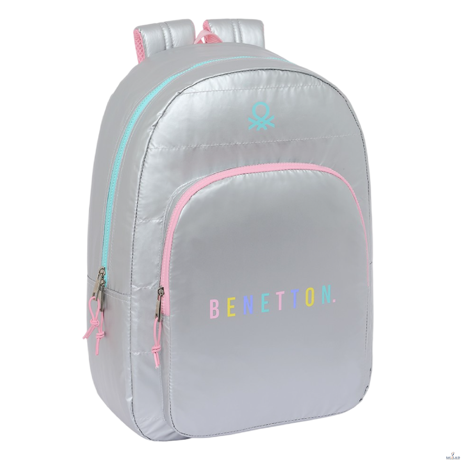 Sac a Dos BENETTON SILVER 46 cm