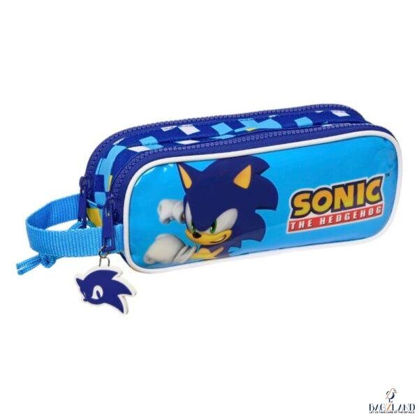 Trousse SAFTA SONIC Speed Double  compartiments