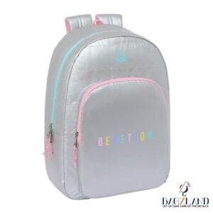 Sac a Dos BENETTON SILVER 46 cm