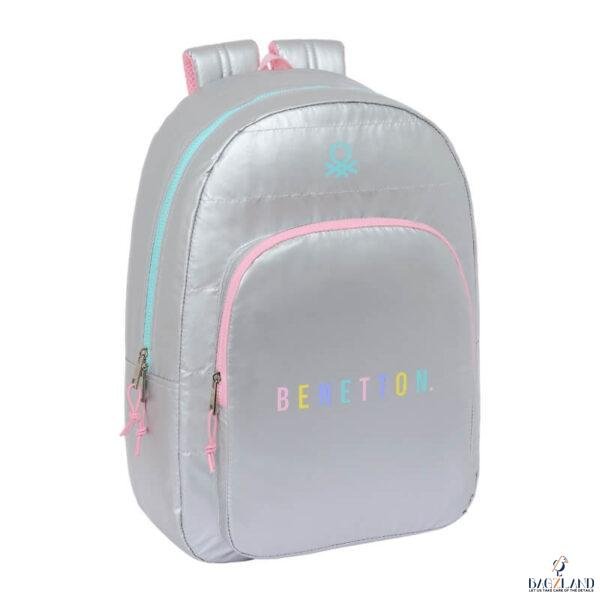 Sac a Dos BENETTON SILVER 46 cm