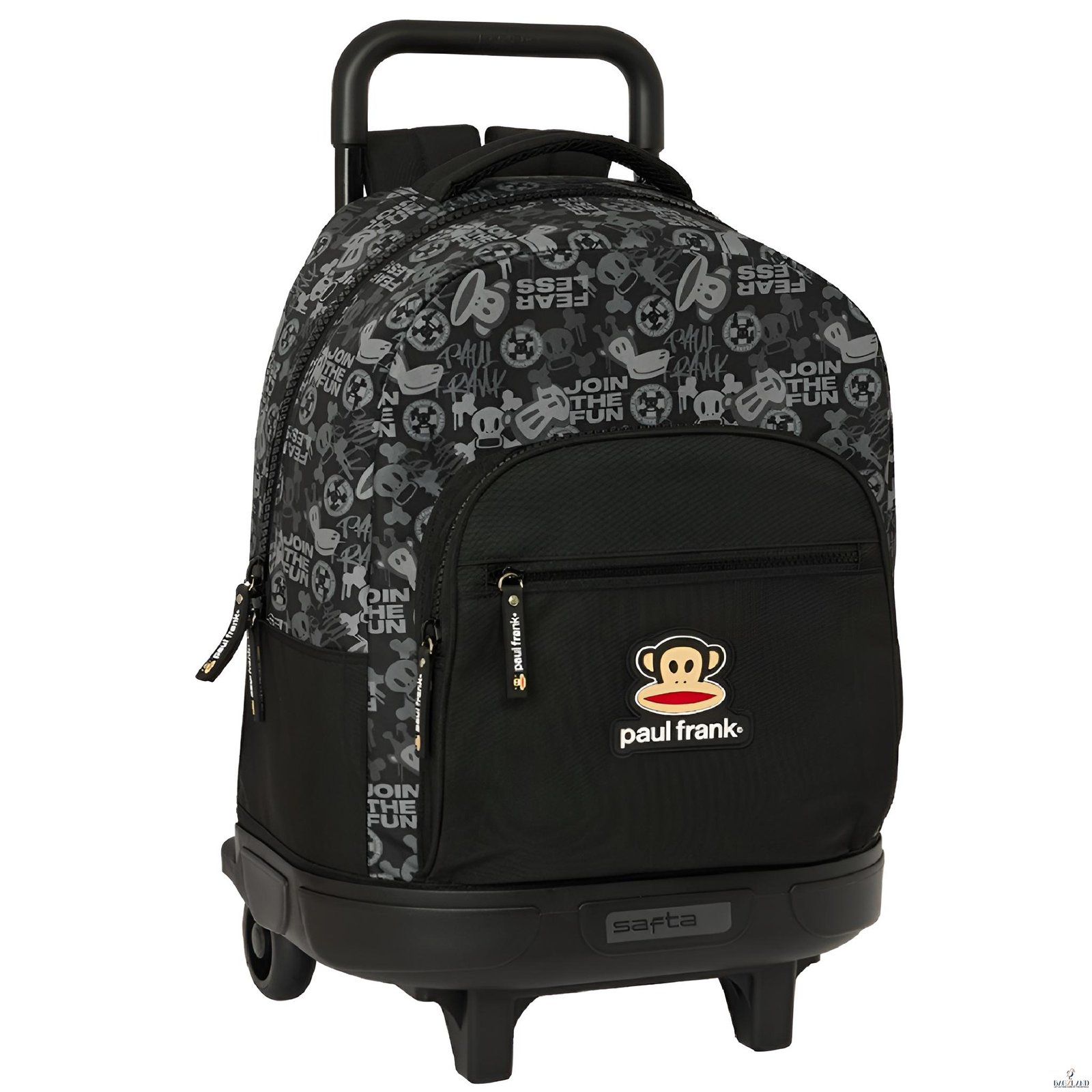 Cartable a roulettes PAUL FRANK Join The Fun 45 cm
