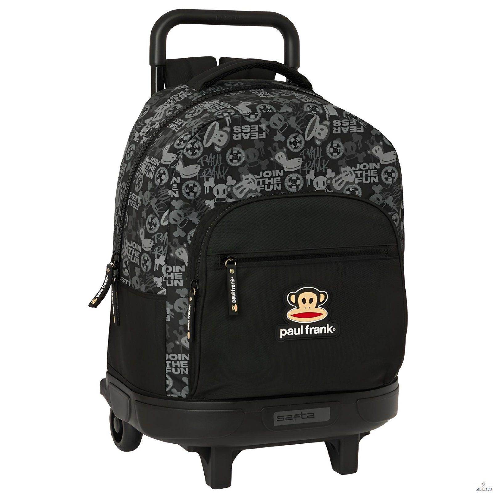 Cartable a roulettes PAUL FRANK Join The Fun 45 cm