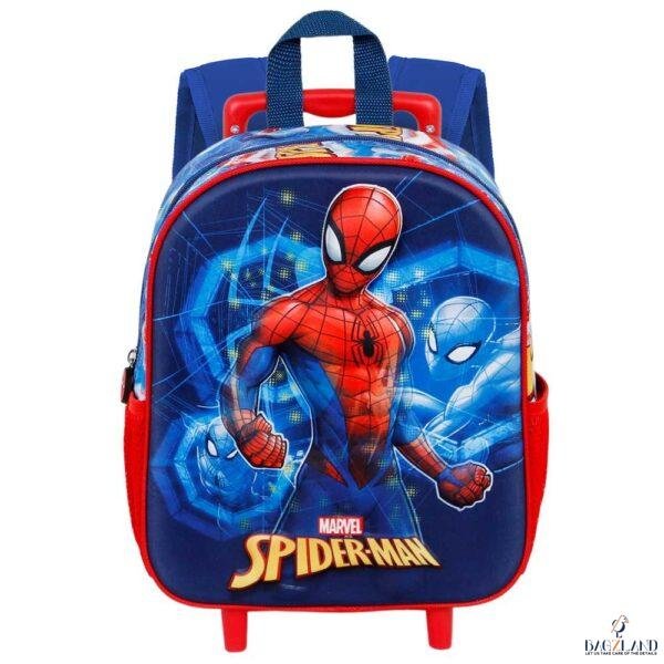 Cartable a roulettes Crèche 3D SPIDERMAN Powerful 34cm – Image 3
