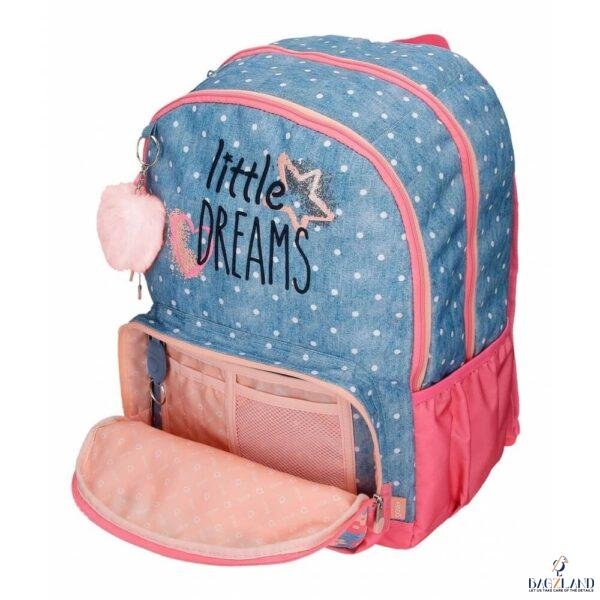 Sac a Dos ENSO LITTLE DREAMS Rose  44cm – Image 3