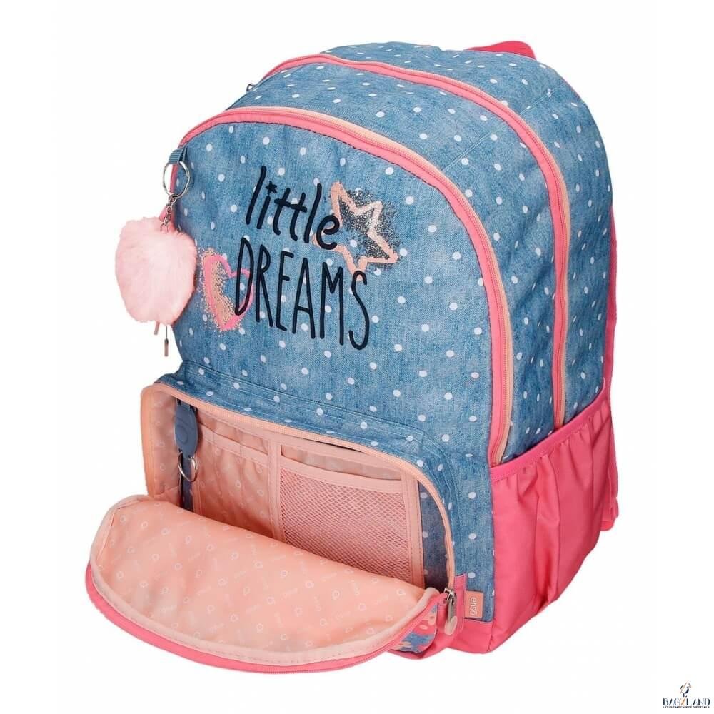 Sac a Dos ENSO LITTLE DREAMS Rose  44cm – Image 3