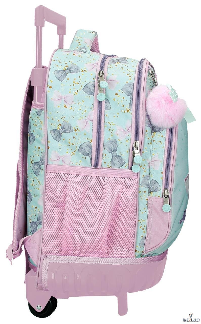 Cartable a roulettes ENSO MERCI AMOUR 43 cm – Image 2