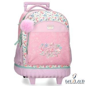 Cartable a roulettes MOVOM MY LITTLE GARDEN 43 cm