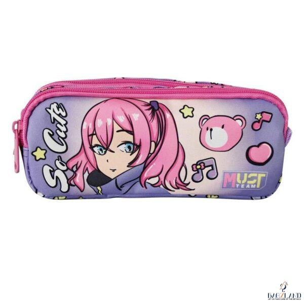 Trousse  MUST SO CUTE double compartiment