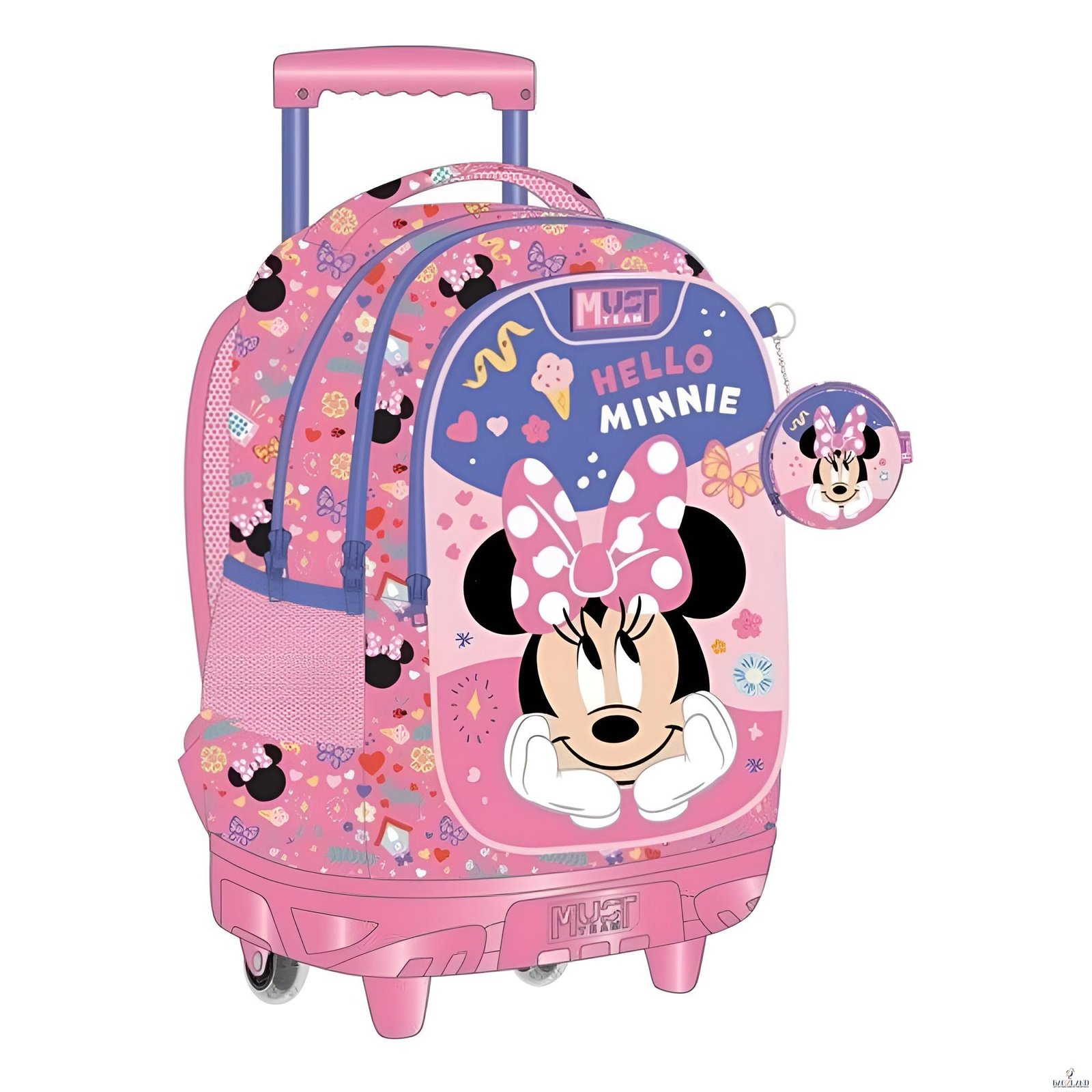 Cartable a roulettes MUST MINNIE BESTIES FOREVER 44 cm