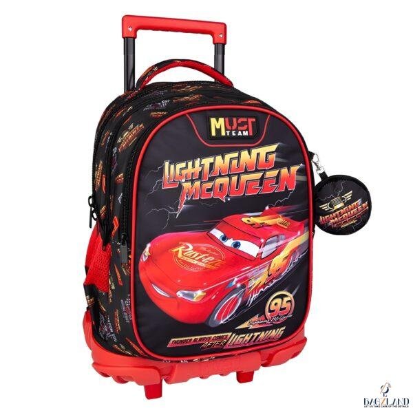 Cartable a roulettes MUST Lightning MCQUEEN 44 cm