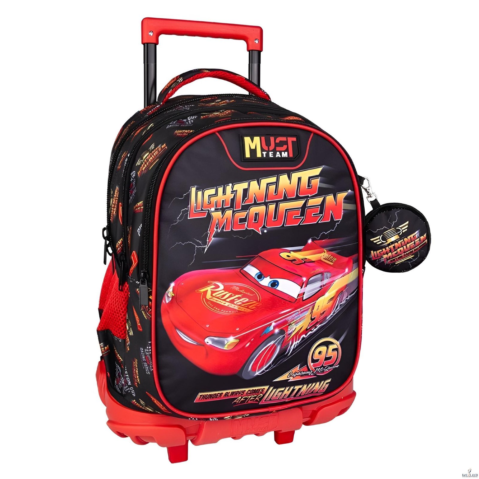 Cartable a roulettes MUST Lightning MCQUEEN 44 cm