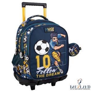 Cartable a roulettes MUST FOLLOW THE DREAM 44 cm