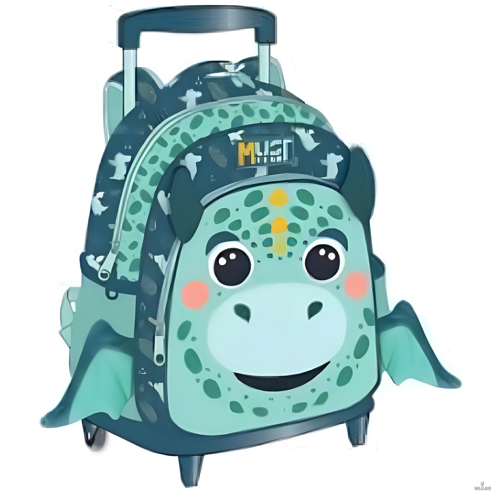 Cartable à roulettes creche MUST little dragon 31 cm