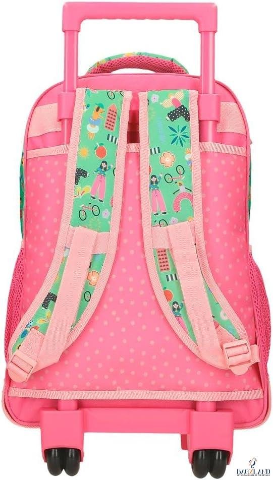 Cartable a roulettes ENSO Garden Party 44 cm – Image 3