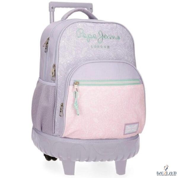 Cartable a roulettes Pepe Jeans Renata 43 cm
