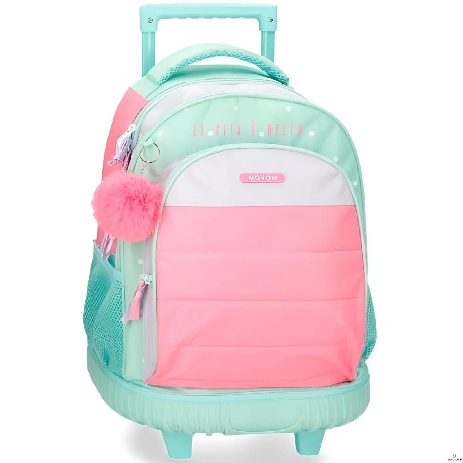 Cartable a roulettes Movom La Vita Bella 43 cm