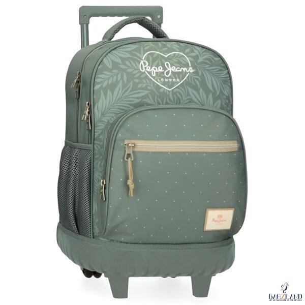 Cartable a roulettes Pepe Jeans Coralie 43 cm