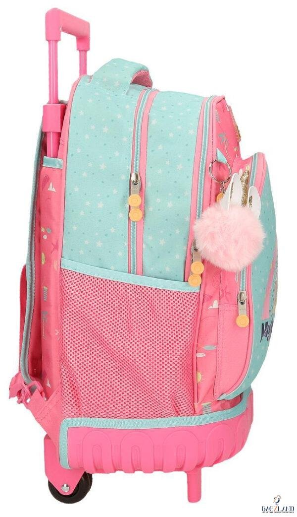 Cartable a roulettes ENSO Magic Summer MULTICOLOR  44 cm – Image 3
