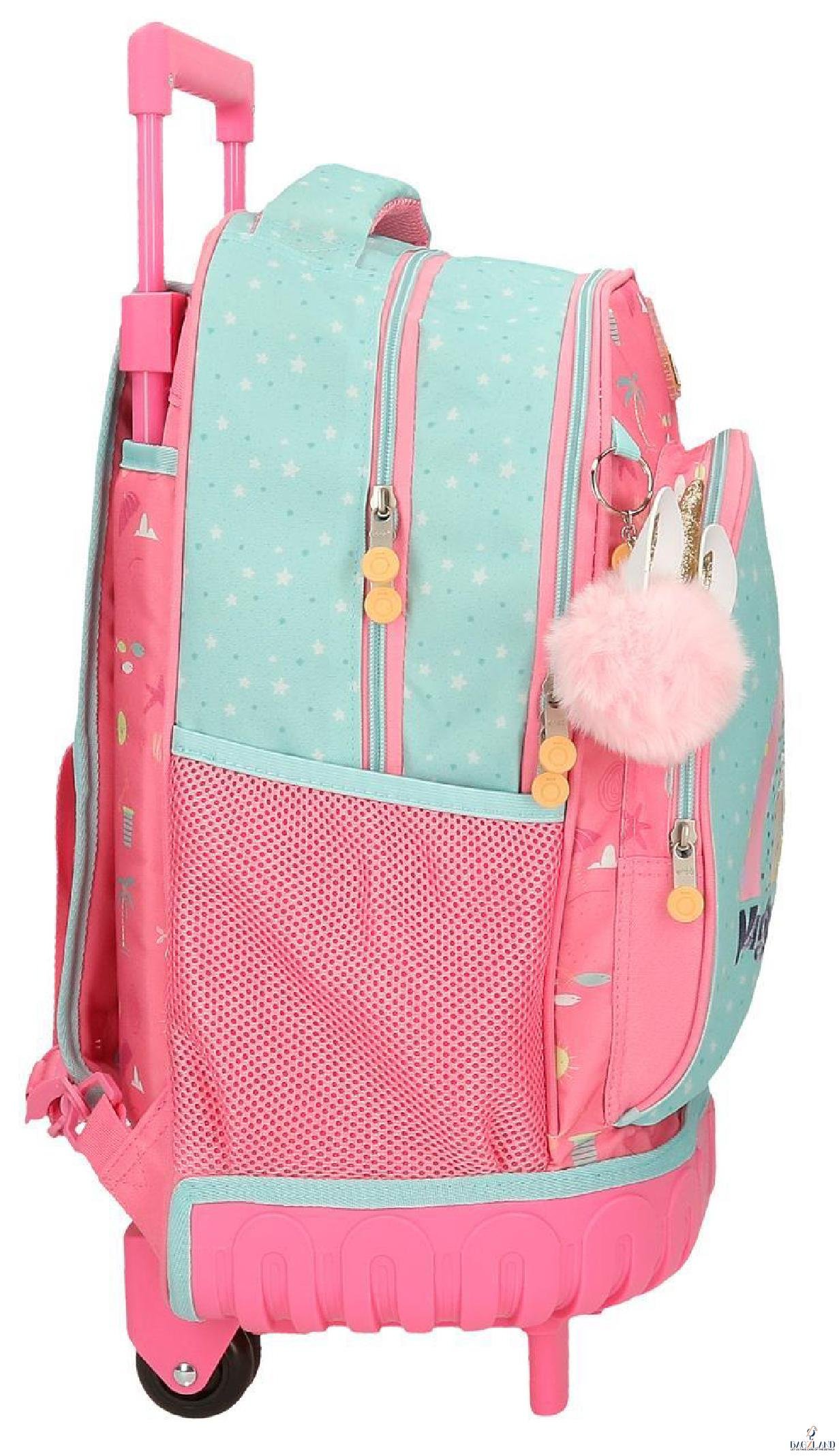 Cartable a roulettes ENSO Magic Summer MULTICOLOR 44 cm – Image 3