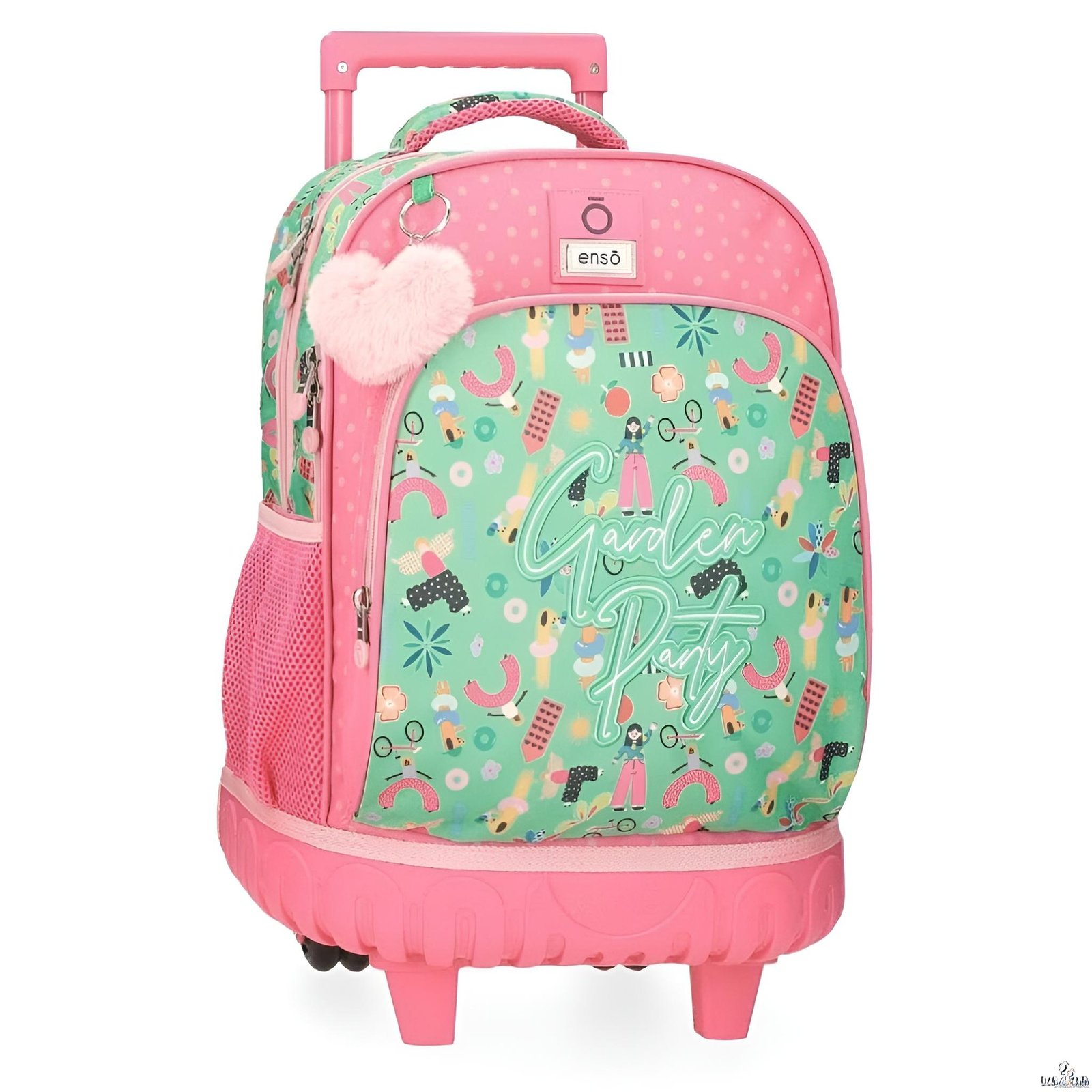 Cartable a roulettes ENSO Garden Party 44 cm