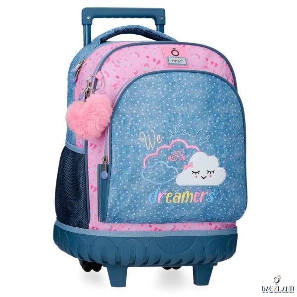 Cartable a roulettes ENSO DREAMERS  44 cm