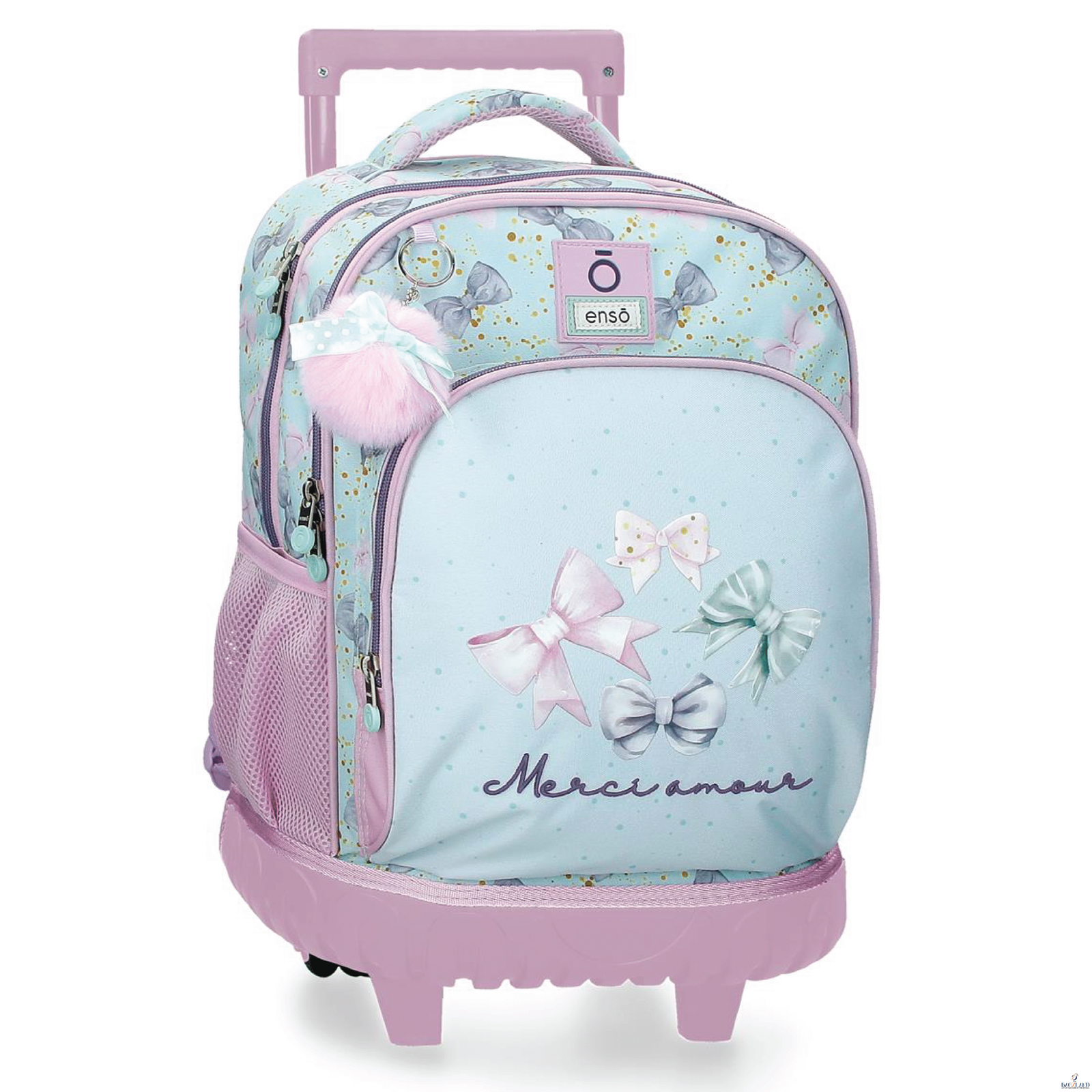 Cartable a roulettes ENSO MERCI AMOUR 43 cm