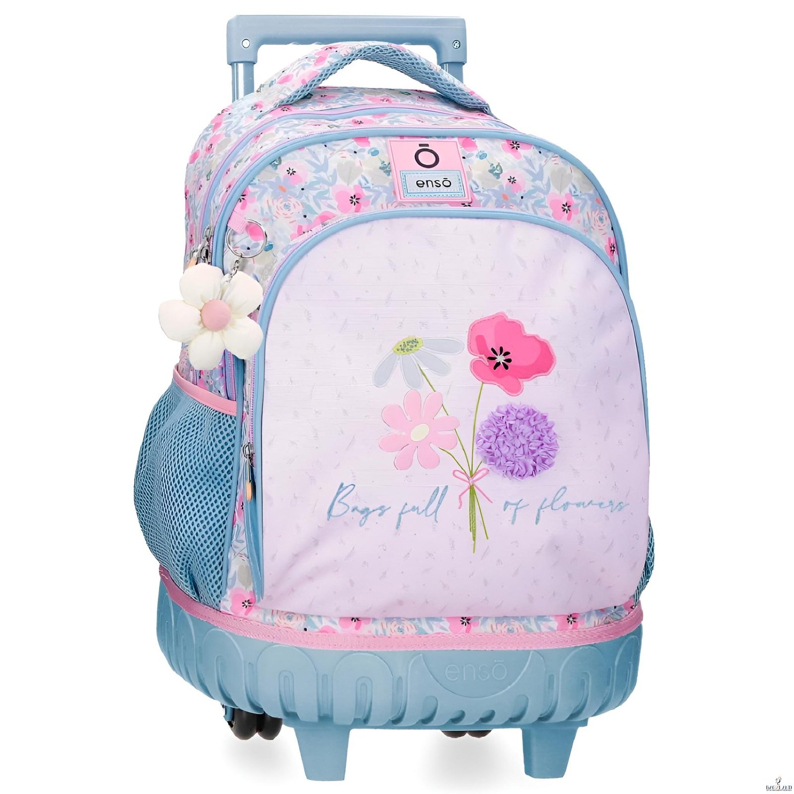 Cartable a roulettes Enso Full of Flowers 44 cm