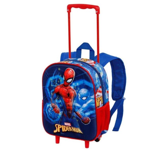 Cartable a roulettes Crèche 3D SPIDERMAN Powerful 34cm