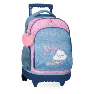 Cartable a roulettes ENSO DREAMERS  44 cm