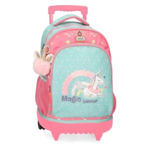 Cartable a roulettes ENSO Magic Summer MULTICOLOR  44 cm