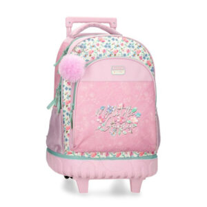 Cartable a roulettes MOVOM MY LITTLE GARDEN 43 cm
