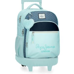 Cartable a roulettes PEPE JEANS DALMA COMPACT 43 cm