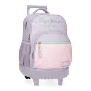 Cartable a roulettes Pepe Jeans Renata 43 cm