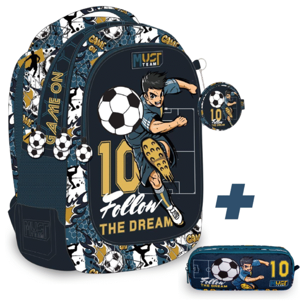 Pack 2 Pieces MUST FOLLOW THE DREAM 43 cm