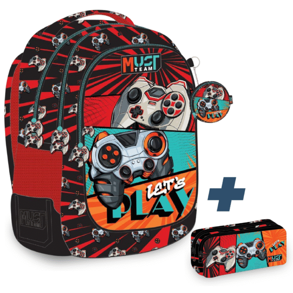 Pack 2 Pieces MUST LET'S PLAY 43 cm