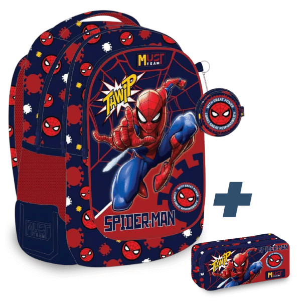 Pack 2 Pieces MUST SPIDY 43 cm