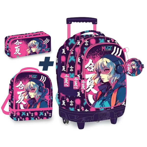 Pack 3 Pieces MUST Anime 44 cm