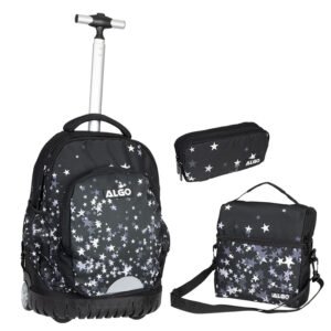 Pack Cartable a roulettes ALGO LAS ESTRELLAS 3 PCS