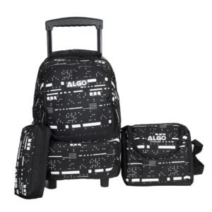 Pack Cartable a roulettes ALGO TETRIS 3 PCS
