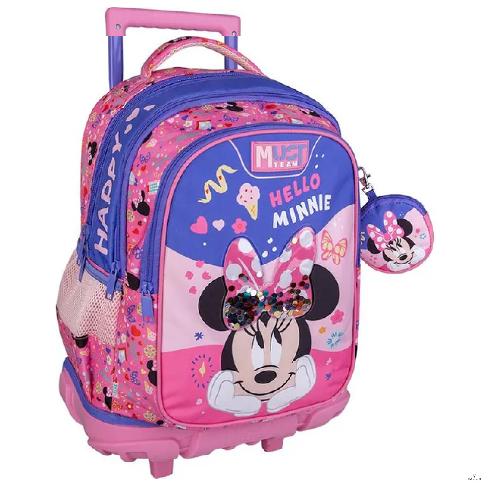 Cartable a roulettes MUST MINNIE BESTIES FOREVER 44 cm
