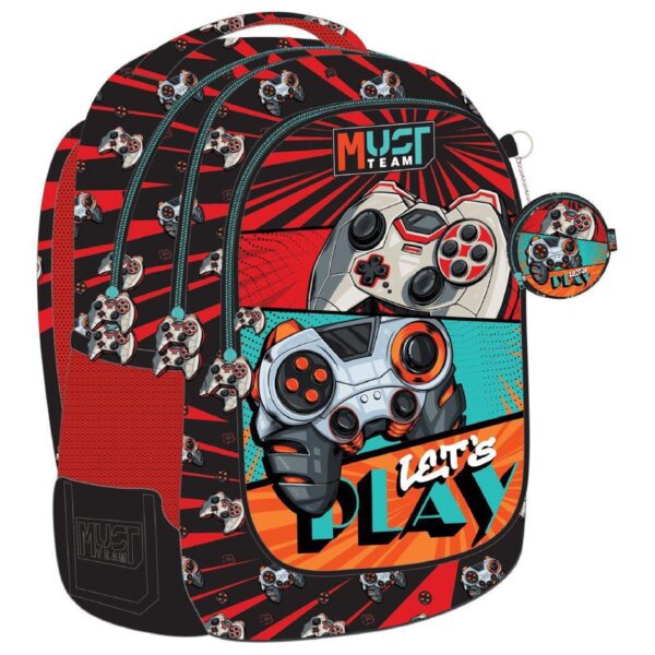 Sac a Dos Must LET'S PLAY 43 cm