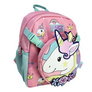Sac a dos creche Must UNICORN AVEC BANDOULIERE  33  cm